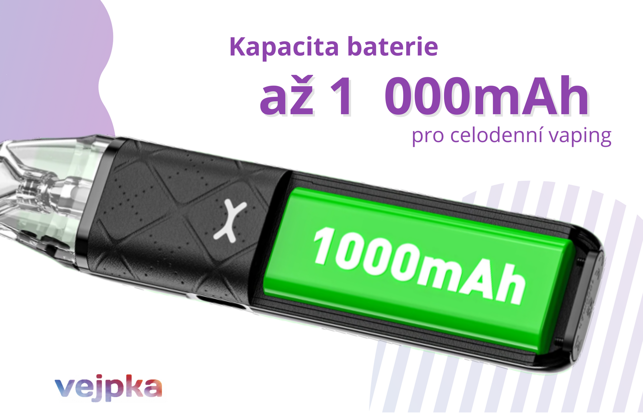 OXVA Xlim Pro Go kapacita batérie